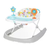 Dine N’ Play 3-in-1 Feeding Walker in Hexagon Dots (Walmart Exclusive)