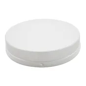 110 mm White PP Tamper Evident Unlined Cap