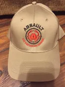 HAT: RETIRED Assault on Patcong Creek Logo Ball Cap - Khaki