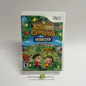 Animal Crossing City Folk (Nintendo Wii, 2008) With Wii Speak