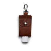 Hand Sanitizer Holder // Cognac