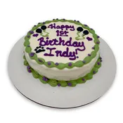 5" Personalized Dog Birthday Cake