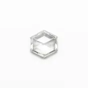 0.41ct 5.10x5.07x1.81mm VS2 I Hexagon Rosecut 🇨🇦 19386-32