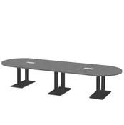 12′ Boardroom Base Oval Table