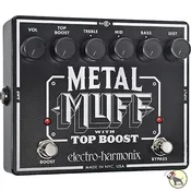 Electro Harmonix Metal Muff XO with Top Boost Distortion Pedal