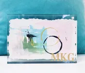 Acrylic Magnetic Picture Frame 5" x 7"