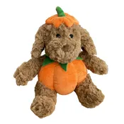 12" Pumpkin Dog Dog Toy