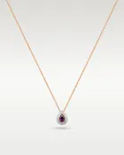 14k Rose Gold 1.06ct Diamond Pendant