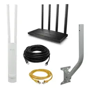 PiFi Outdoor WiFi Extender Kit for Indoor-to-Outdoor Coverage
