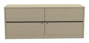 10500 HON Credenza with 2 Lateral Files