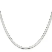 4.5mm Herringbone Chain in Silver