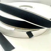 25mm Black HOOK and LOOP SELF ADHESIVE ROLL
