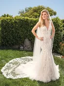 Alexis – Fit and Flare Wedding Dress Sophisticated Bridal Look by Casablanca