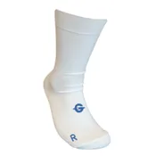 WHITE CREW Compression Sock with Memory Foam Innersole