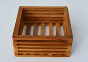 10" Square Teakwood Vanda Baskets: 10 pcs/unit. $7.25 per piece /Unit Price: $72.50