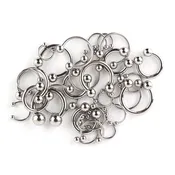 12 Gauge  Stainless Steel Circular Barbell