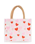 All You Need is Love Gift Tote    White/Multi   12x10x8