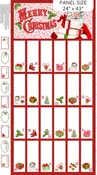 Advent Calendar Panel-A Vintage Christmas-Northcott Fabrics