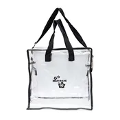 Clear Tote Bag with Zipper