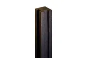 102 Inch Dark Brown 5 x 5 Inch Corner Post for Simulated Stone Fence Systems