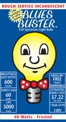 60 watt, A19 Frosted Incandescent