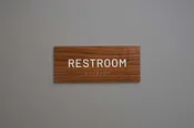 ADA - Restroom Text Only Sign - Restroom