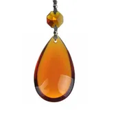 Amber Dew Drop Crystal