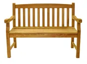 4' Classic Two Seater Teak Bench by Royal Teak Collection - CC2S