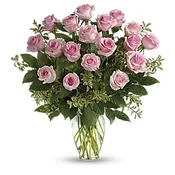 18 Pink Roses