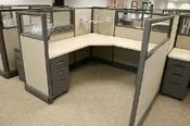 Cubicles Open Plan Reducing Space