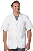 Adar 31" Unisex Short Sleeve Lab Coat 2816