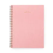 2026-2027 Weekly Notebook Planner - Blossom Pink
