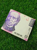 1000 Mexican Pesos Printed Wallet