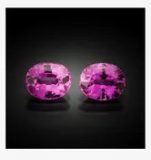 Pink Sapphire Ovals 3 Cts. — Celine Custom Jewelers