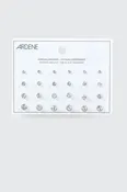 12-Pack Crystal Stud Earrings