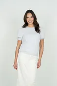 Barely Blue Cashmere Sweater