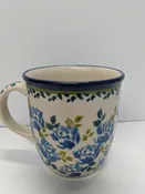 American Style Mug Blue Rose