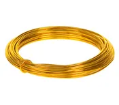 Aluminum Wire Single 39 Ft Spool 12 Gauge (Gold)