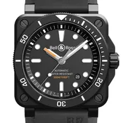 Bell &amp; Ross BR 03-92 Diver Black Matte (BR0392-D-BL-CE/SRB)