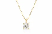 Diamond Solitaire Necklace