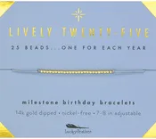 25th Birthday bracelet