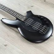 Ernie Ball Music Man Bongo 4 HH Bass, Ebony Fretboard, Stealth Black