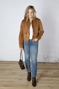 Ameline Faux Suede Jacket