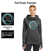 ECG Ladies New Era Fleece Hoodie