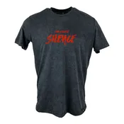 Absolute Silence - Signature Tee - Vintage Black & Red