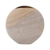 10"L Sandstone Vase, Natural