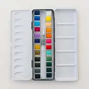 24-Color Watercolor Pallet
