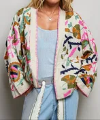 Arden Stitch Kimono Top