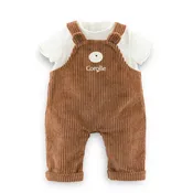 12" Doll Bear Overall & T-shirt
