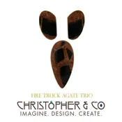 Fire Truck Agate — Custom Artisan Jewelry | Unique Gemstones | Christopher & Co.